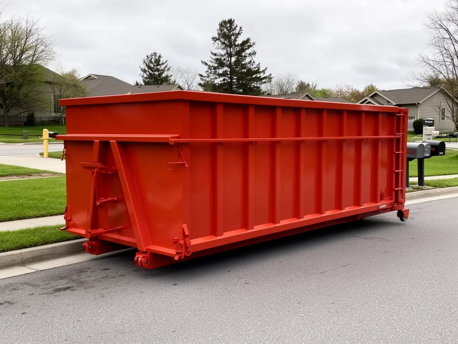 Roll-off dumpster from Snow Hills Dumpster Rental in Benton Harbor, MI